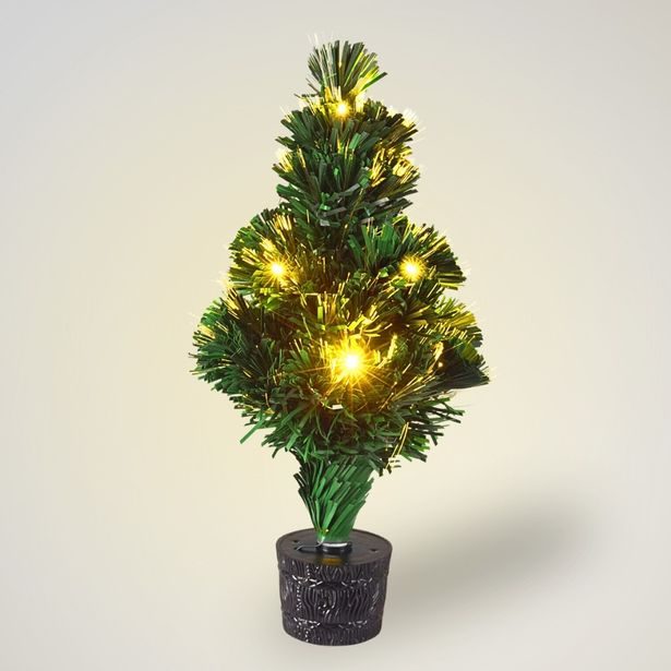 HOMESTYLING Vánoční stromeček s LED osvětlením 45 cm KO-AFB000210