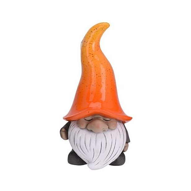 PROGARDEN Zahradní trpaslík dekorace 23 cm oranžová KO-252213020oran