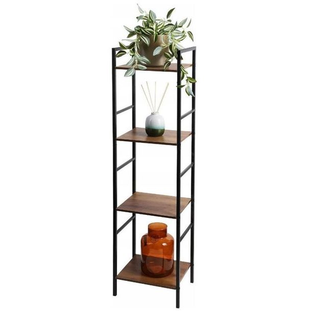 HOMESTYLING Úložný regál 4 police 106 cm KO-DD1000680