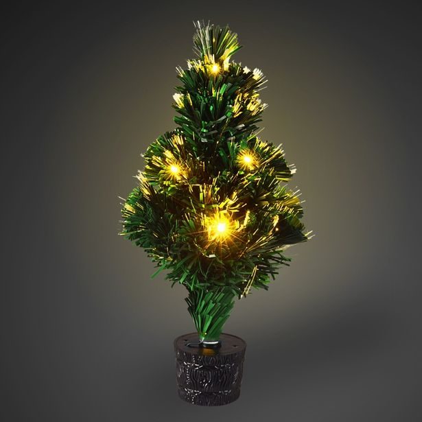 HOMESTYLING Vánoční stromeček s LED osvětlením 45 cm KO-AFB000210