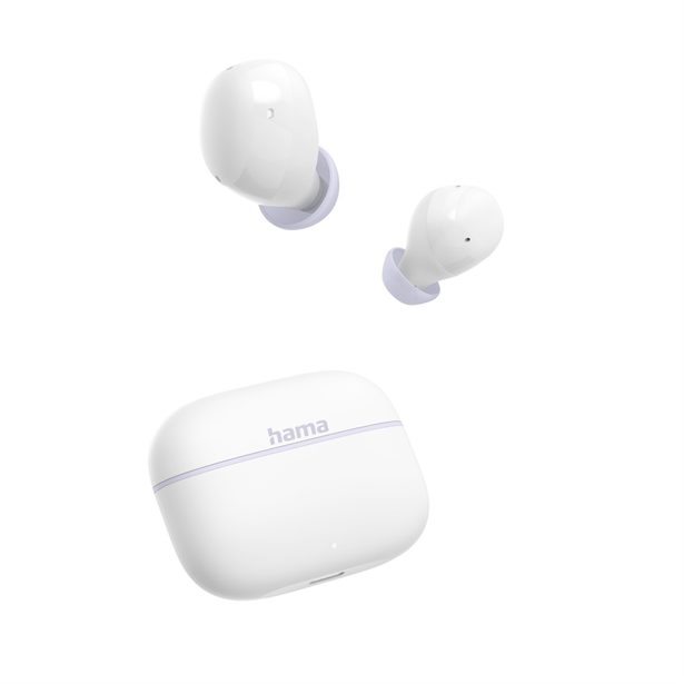 Hama Bluetooth sluchátka Freedom Buddy II, špunty, bílá