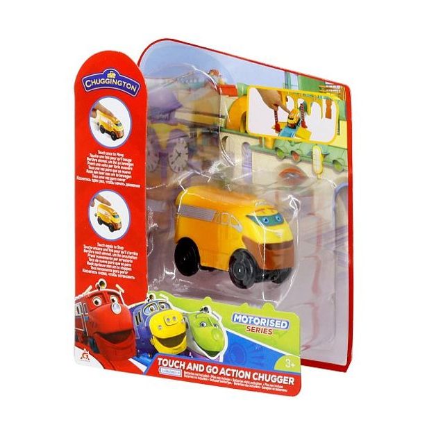 Chuggington Veselé vláčky Touch&amp;Go Super Ciuchcia
