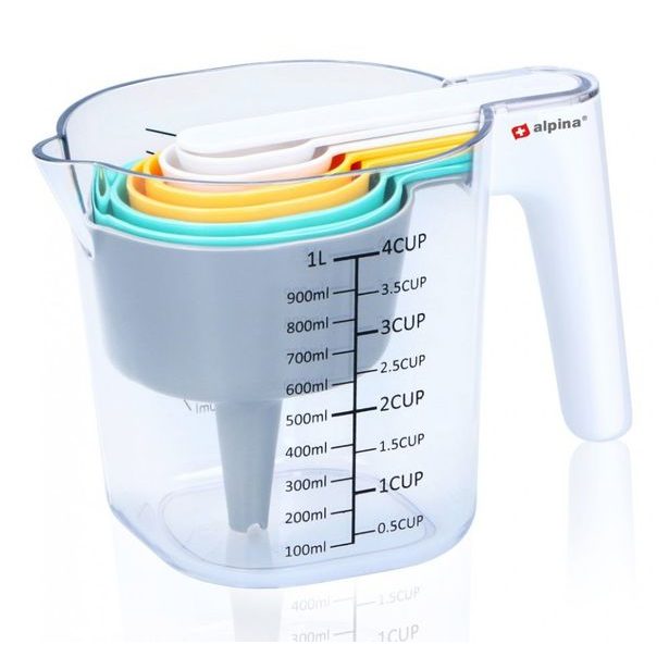 ALPINA Kuchyňské odměrky sada 9 ks ED-224934