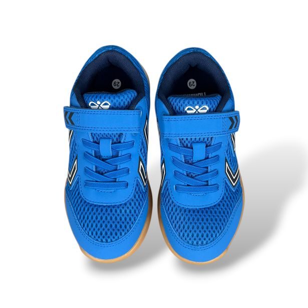 Dětské tenisky HUMMEL MULTIPLAY FLEX - blue/white