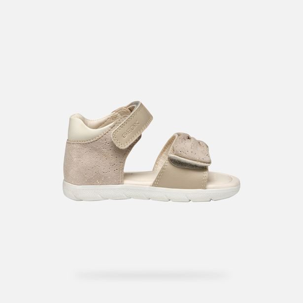 Béžové dívčí sandály Geox Sandal Alul