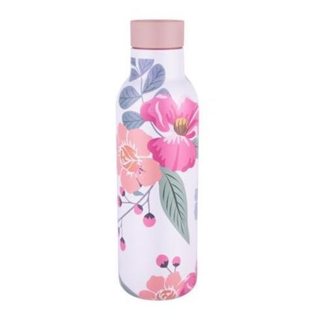 KITCHISIMO TERMOSKA KITCHISIMO 480 ML, RŮŽOVÁ/KVĚTINY_hamashop