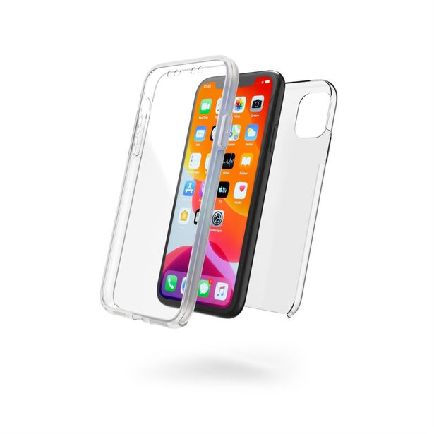 Hama 360 ° ochranný kryt pro Apple iPhone 11, 2-dílný, průhledný