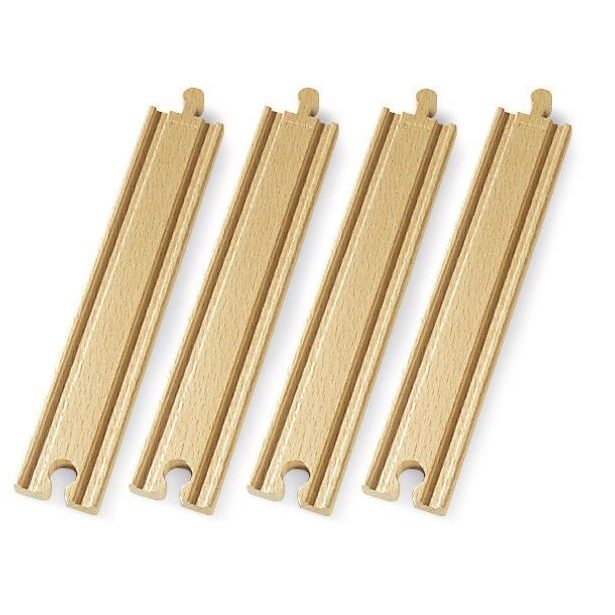 Dlouhé koleje rovné, 216 mm, 4 ks