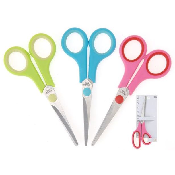 nůžky 14cm malé 2barvy, domácnost