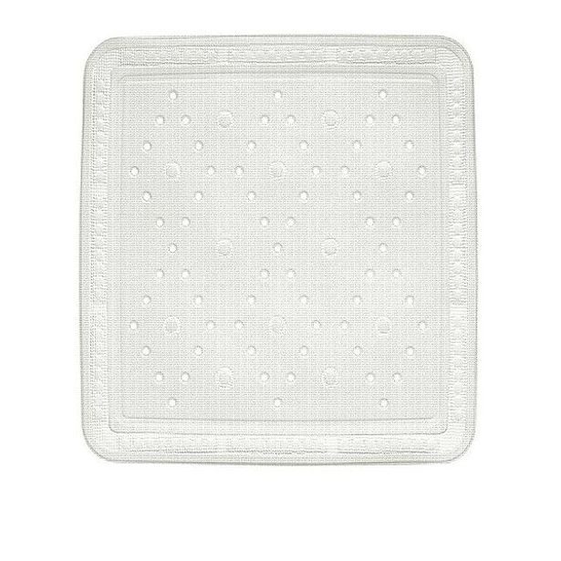 KELA Sprchová podložka KRETA PVC bílá 55x55cm KL-22360