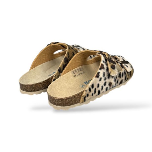 Dívčí pantofle Richter - Leopard