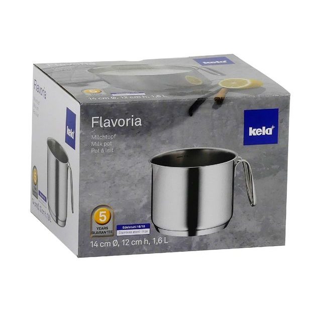 KELA Mlékovar nerez 18/10 FLAVORIA 1,6 l KL-10184