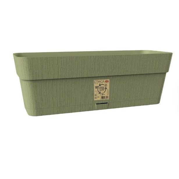 truhlík 50cm OLIV.ZELENÁ ETHICA+miska