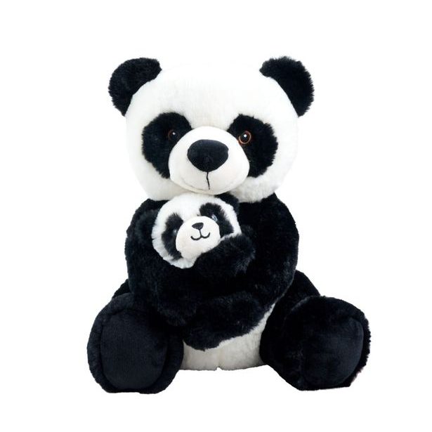 Panda, Koala, Tygr, Lední medvěď plyšový sedící 28 cm, 4 druhy