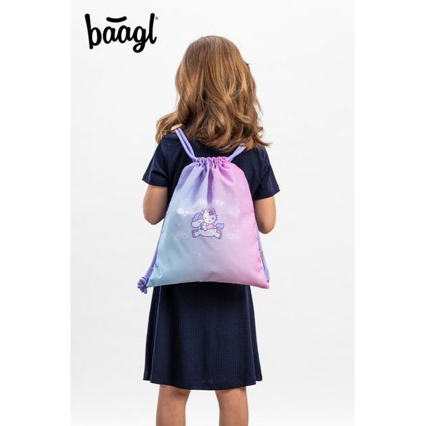 BAAGL Předškolní sáček Hello Kitty Unicorn GRS