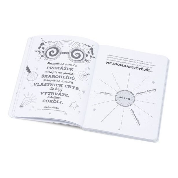 MÁŠ NA TO! – Motivační zápisník pro kluky a holky Baagl