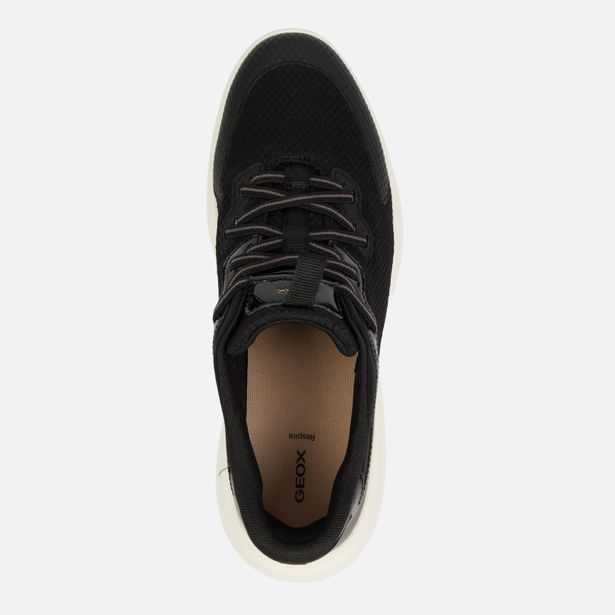 Černé dámské tenisky Geox Plummery Plus