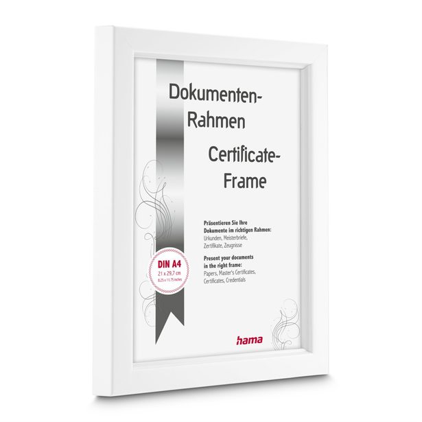 Hama rámeček plastový CHILL, bílá, 21x29,7 cm (formát A4)