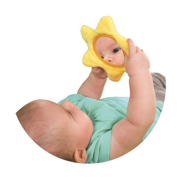 Cotoons Hrací podložka Discovery obdélníková, s hrazdou, růžová