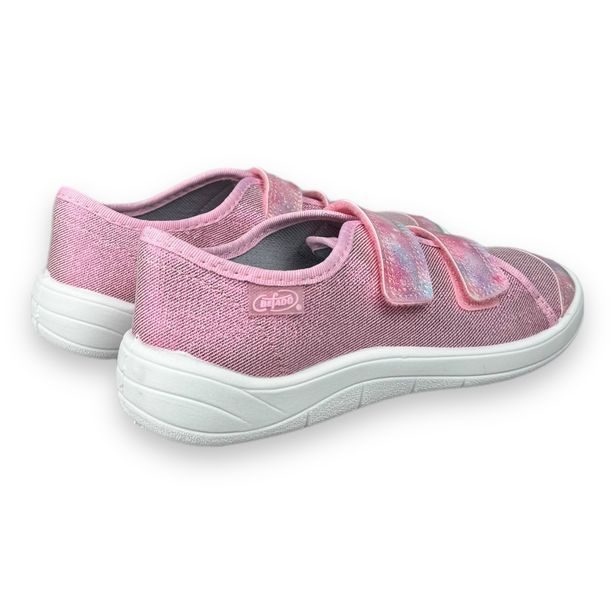 Dětské tenisky Befado třpytivě růžové