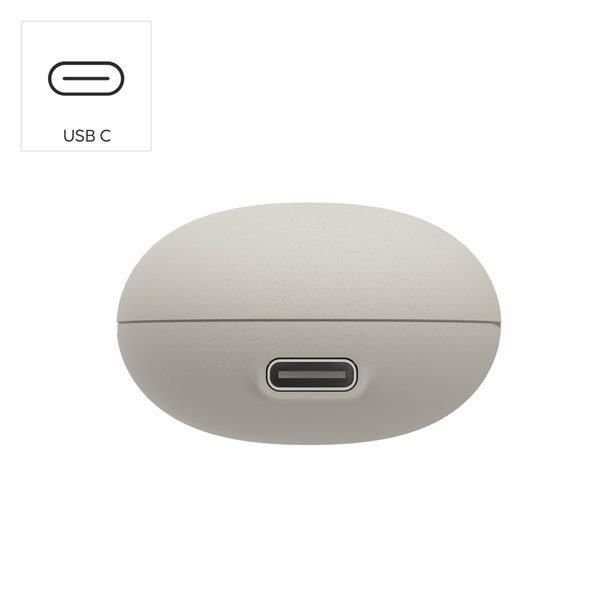 Hama Bluetooth sluchátka Spirit Calm, špunty, ergonomické na spaní, bílá/šedá