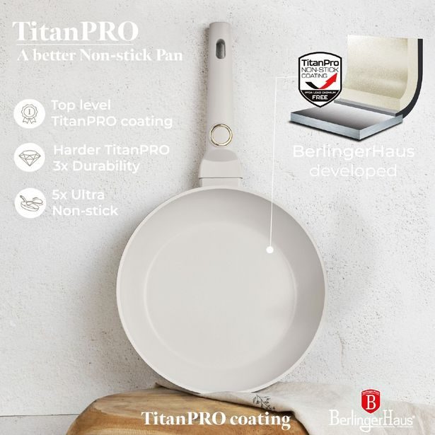 BERLINGERHAUS Sada nádobí s titanovým povrchem 15 ks Sahara Collection BH-8081