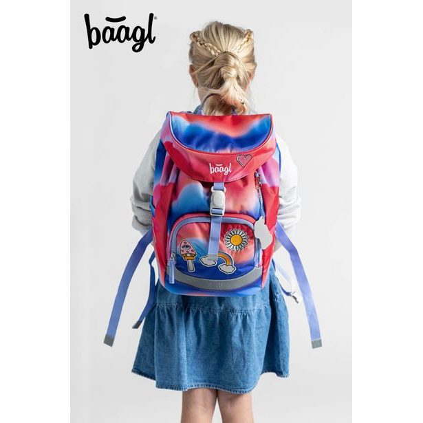 BAAGL Školní batoh Airy Hippie