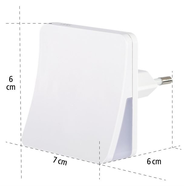 Hama DayNight Sensor, noční/orientační LED světlo, do zásuvky, automatické zapnutí/vypnutí