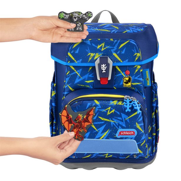 Školní aktovka CLOUD schleich, Dinosaurs, Triceratops - 5 dílný set, AGR certifikát