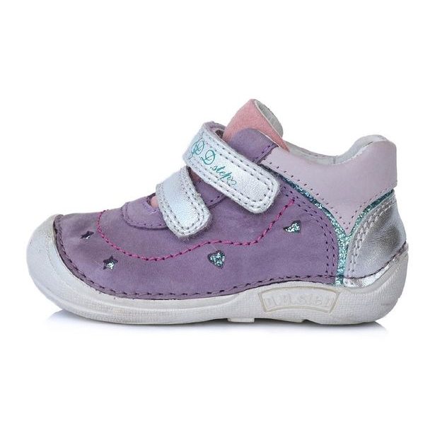 D.D.step barefoot dětské boty018-43A fialová