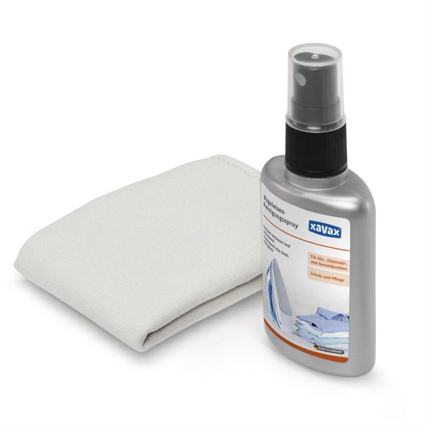 Xavax čisticí sprej na žehličku, 50 ml, včetně utěrky z mikrovlákna