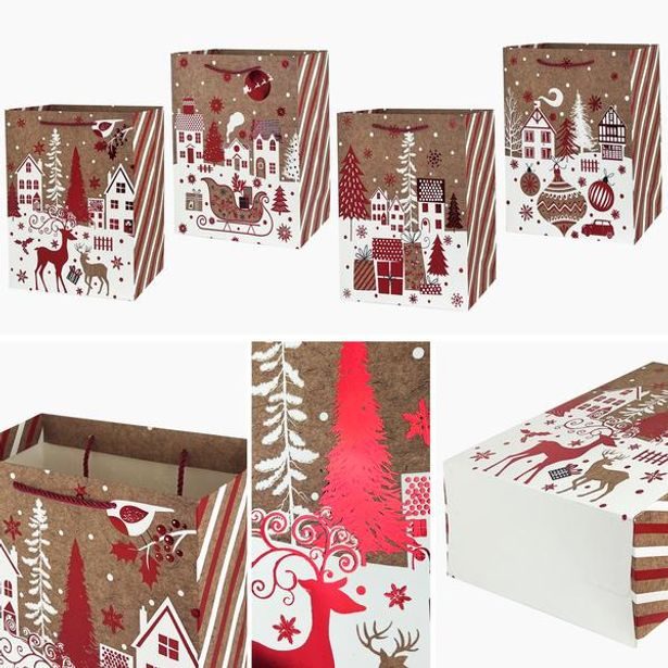 TORO TAŠKA VÁNOČNÍ DÁRKOVÁ, 14X17X7CM, ASSORT_hamashop