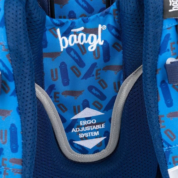 BAAGL Školní aktovka Ergo Skateboard Baagl