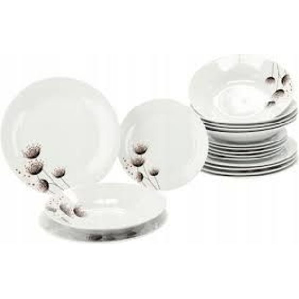 soupr.18díl.jídelní KVET.STÉBLA, porcelán