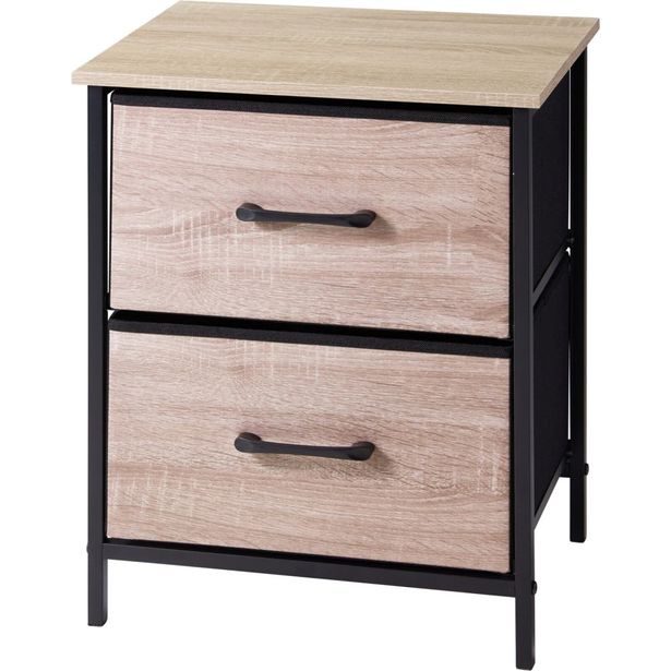 EXCELLENT HOUSEWARE Regál kovový se 2 zásuvkami 45 x 30 x 54 cm KO-BA3000010