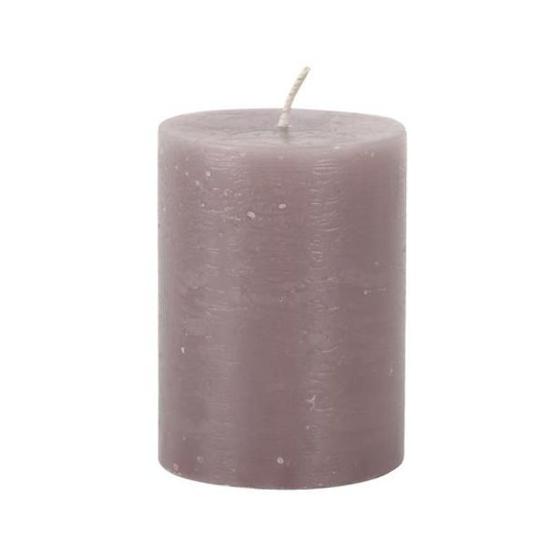 Provence SVÍČKA RUSTIC 7,5X10CM, TAUPE_hamashop