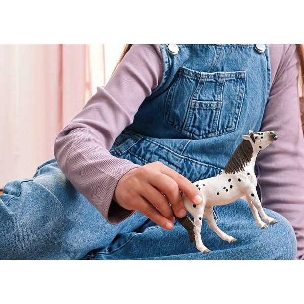 SCHLEICH Zvířátko - valach knabstrupského koně