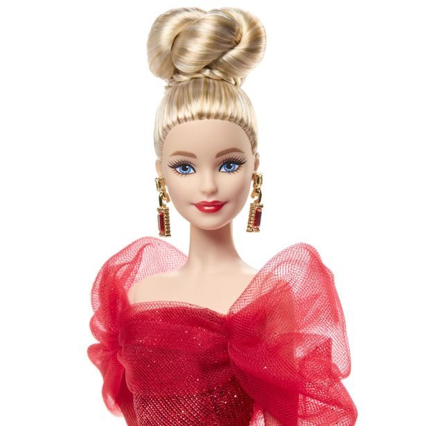 Barbie panenka blondýnka 80. výročí mattel