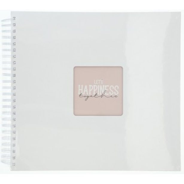 Hama album klasické spirálové FINE ART 36x32 cm, 50 stran, bílá, bílé listy