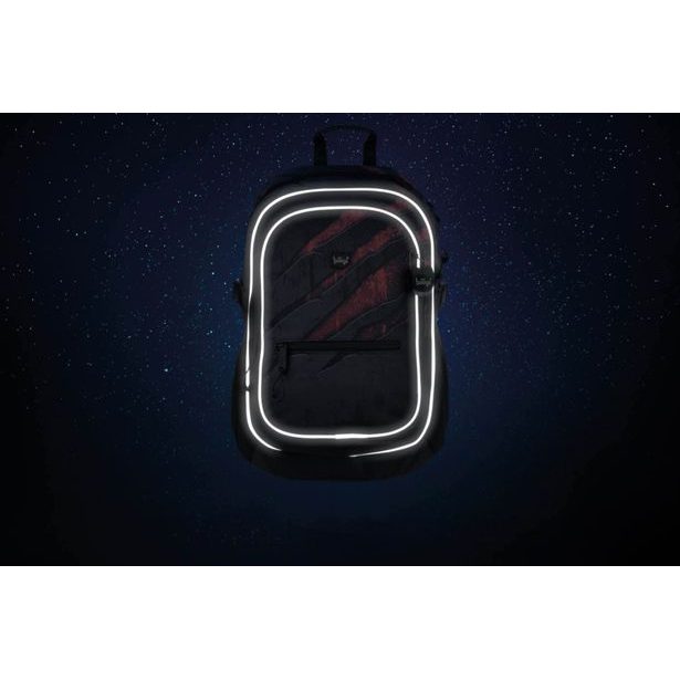 BAAGL SET 3 Core Láva: batoh, penál, sáček Baagl