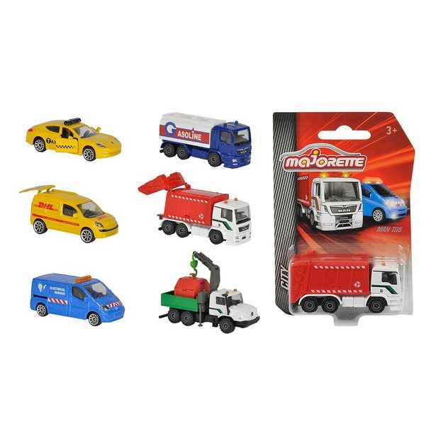 Autíčko kovové City, 6 druhů