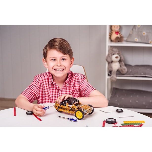 MERKUR - Stavebnice Merkur - Hadroplán, 295 dílků