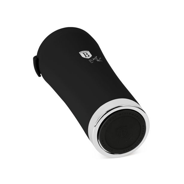 BERLINGERHAUS Termohrnek s dvojitou stěnou nerez 0,5 l Matte Black Collection BH-8751