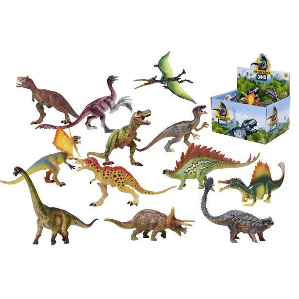 Figurka dinosaura 15-17 cm, 12 druhů, DP24