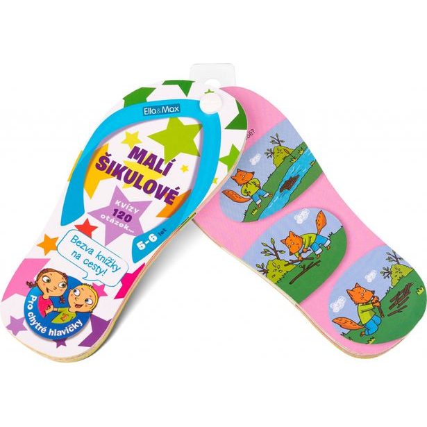 MALÍ ŠIKULOVÉ, 5-6 let – Kvízy na cesty Baagl