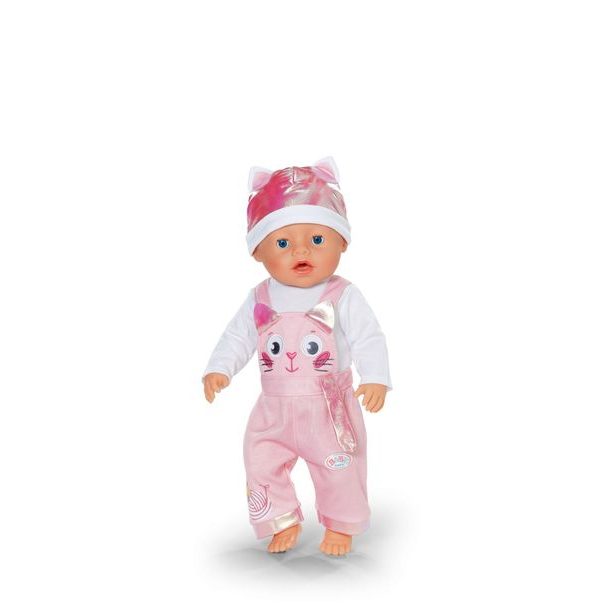 BABY born Overal s čepičkou, 43 cm