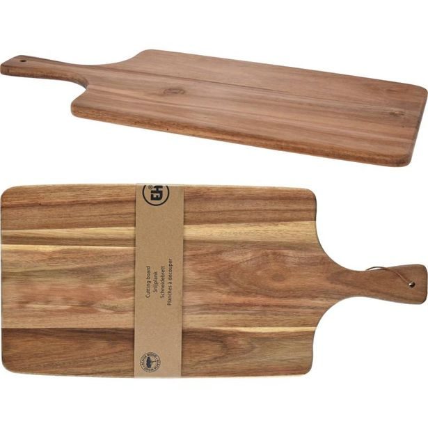 EXCELLENT HOUSEWARE Prkénko krájecí akátové 55 x 25 cm KO-529003760