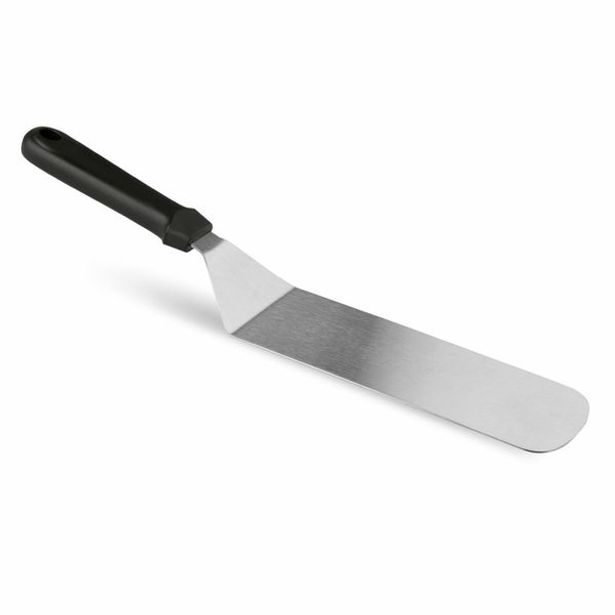 lopatka 37,2x7,5cm roztírací, zahnutá, NR, drž.plast