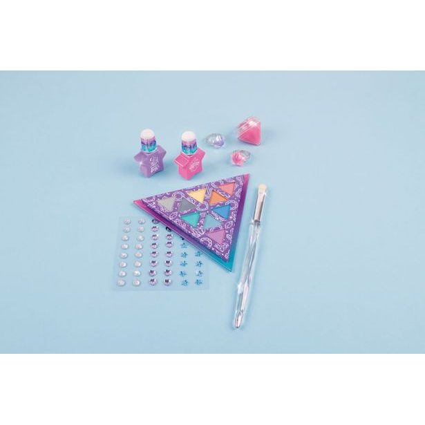 Paletka očních stínů s laky na nehty Mystic Crystal