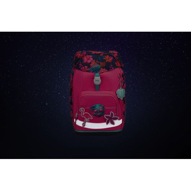 BAAGL SET 3 Airy Plus Plameňáci: batoh, penál, sáček